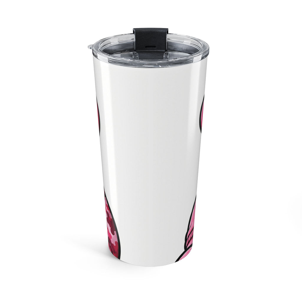 Pink Bear Graphic 20oz Tumbler – "One-of-One" Sunglasses & Chain Design