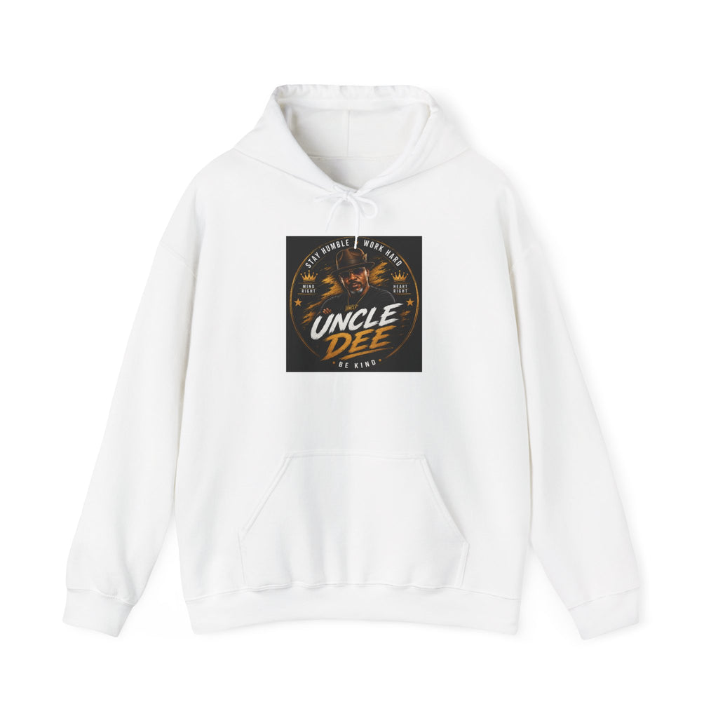 Uncle Dee Bear Hoodie — Retro Streetwear Teddy Graphic Pullover